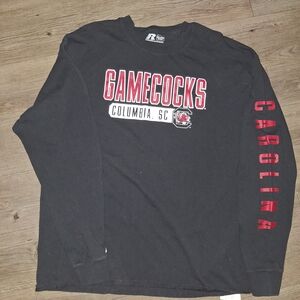 Russell Athletic Black and Red Gamecocks Long Sleeve